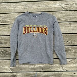 Gear For Sports Gray Bulldogs‎ Crewneck Sweater